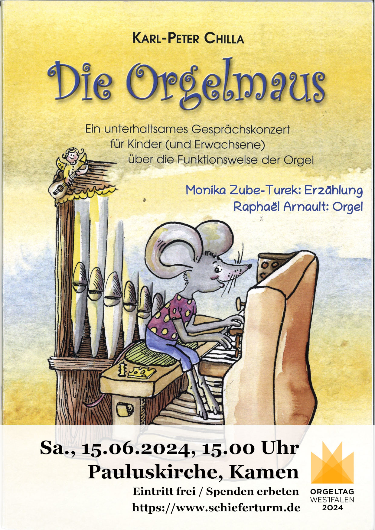 Orgeltag Westfalen: Kinderorgelkonzert